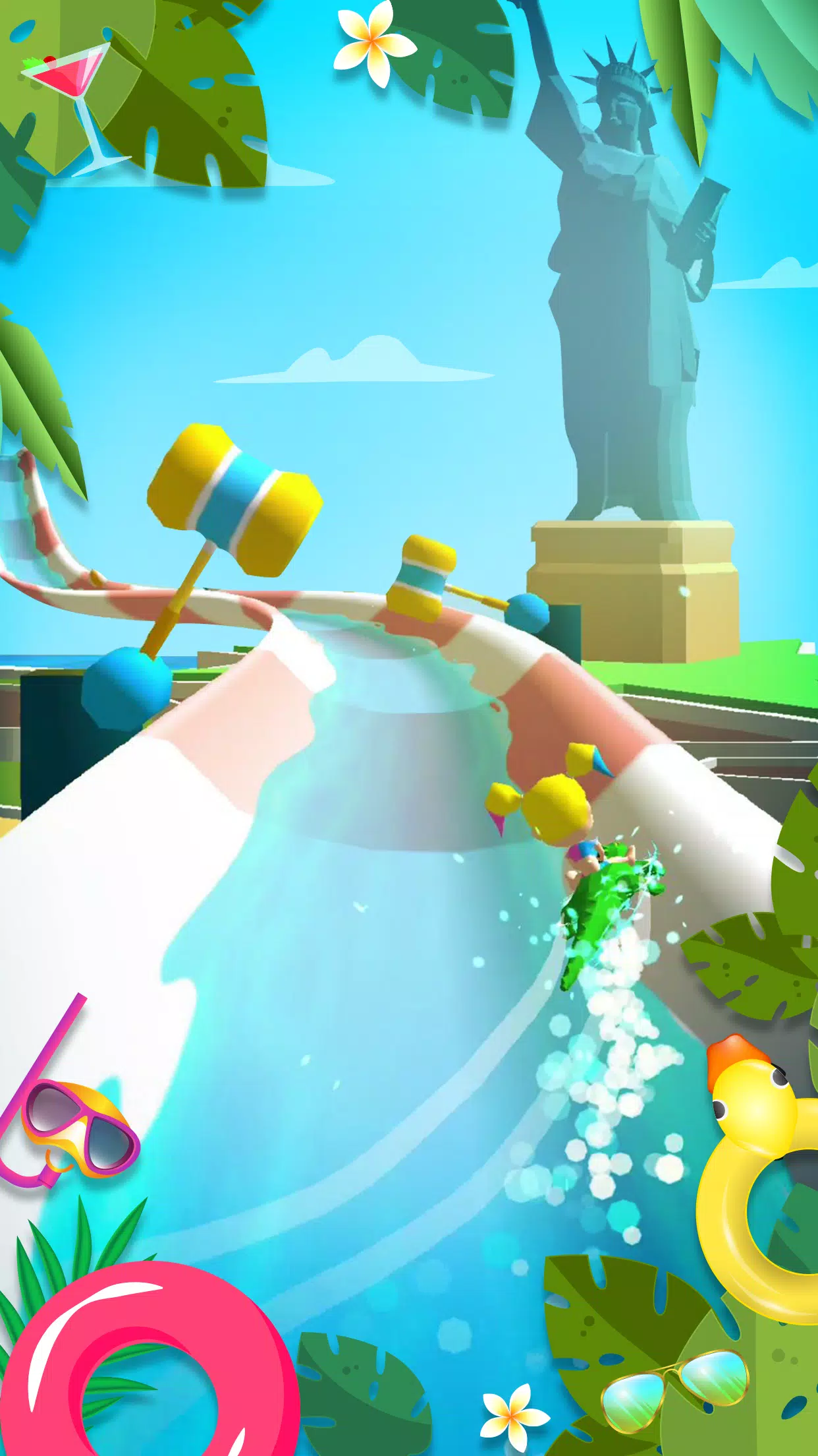 Waterpark: Slide Race Captura de tela 1