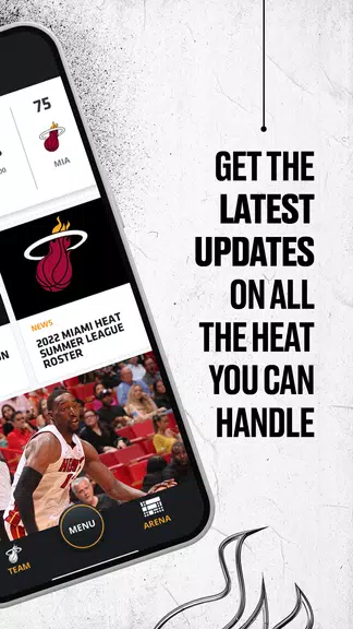 Miami HEAT Mobile ภาพหน้าจอ 1