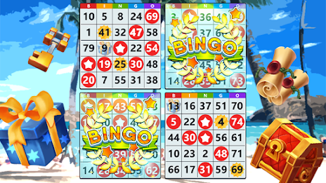 Bingo Treasure - Bingo Games Captura de tela 2