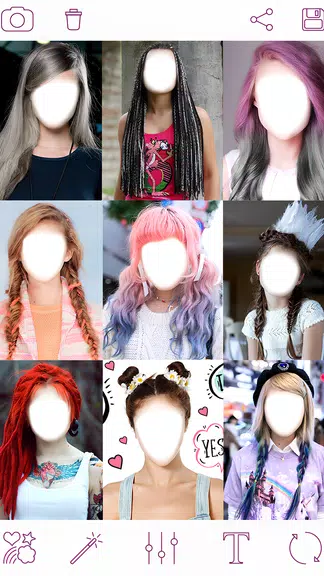 女孩髮型 Girls Hairstyles應用截圖第3張