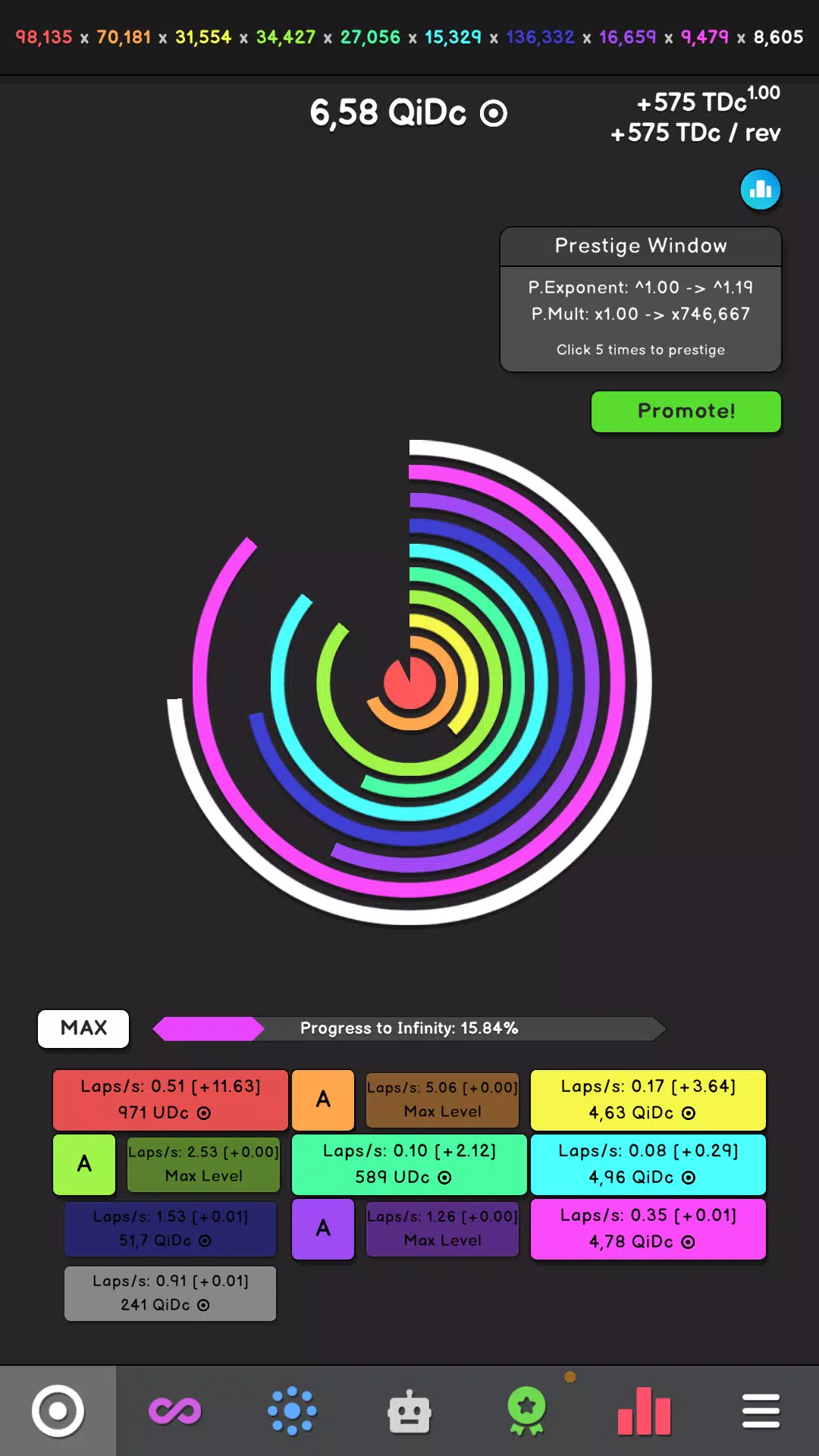 Revolution Idle ภาพหน้าจอ 0