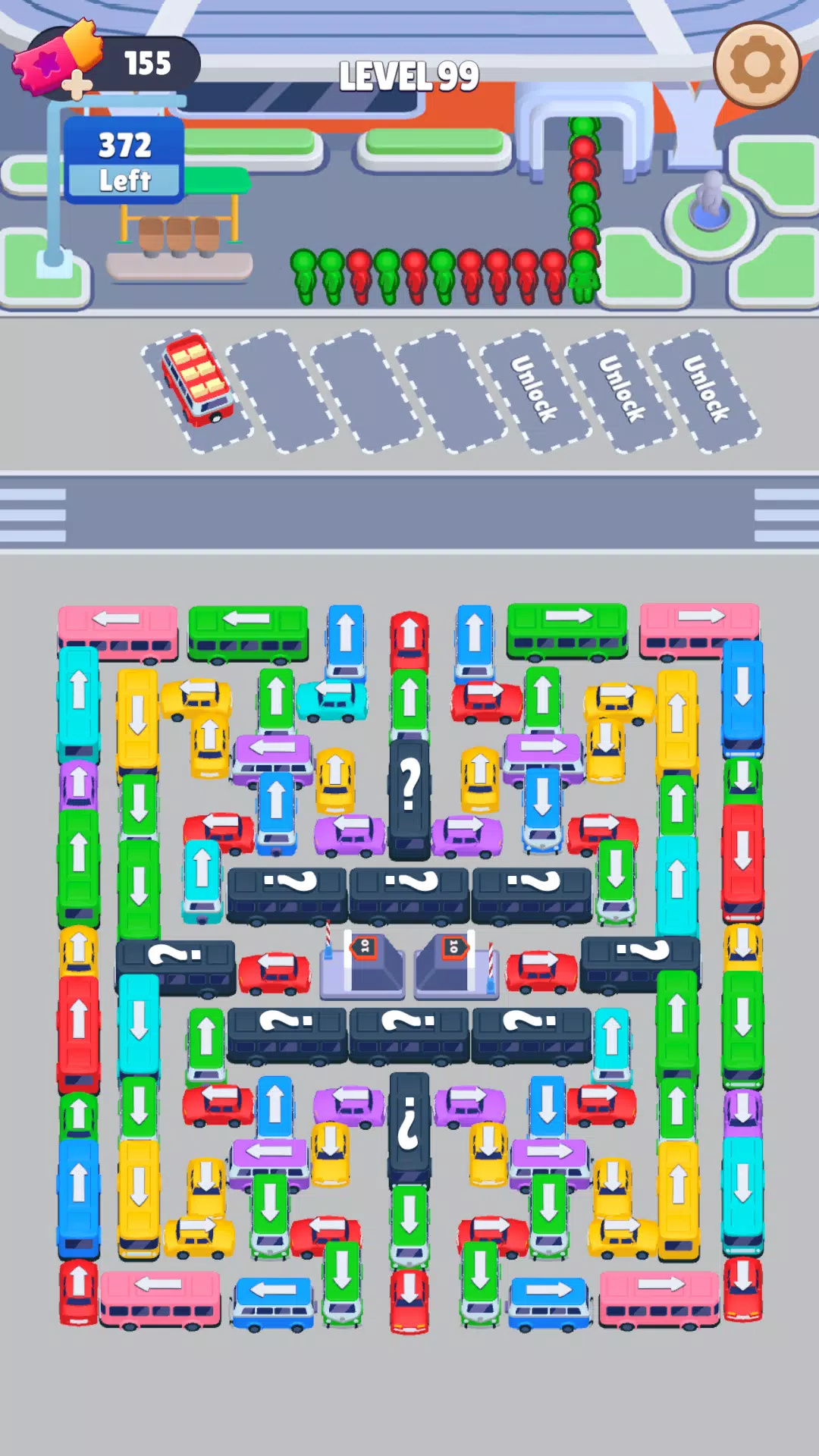 Bus Sort: Car Parking Jam Скриншот 2