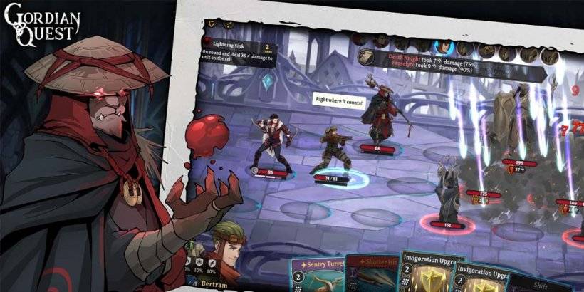 Gordian Quest dostępny teraz na iOS i Androida: Doświadczenie Roguelite Deckbuilder