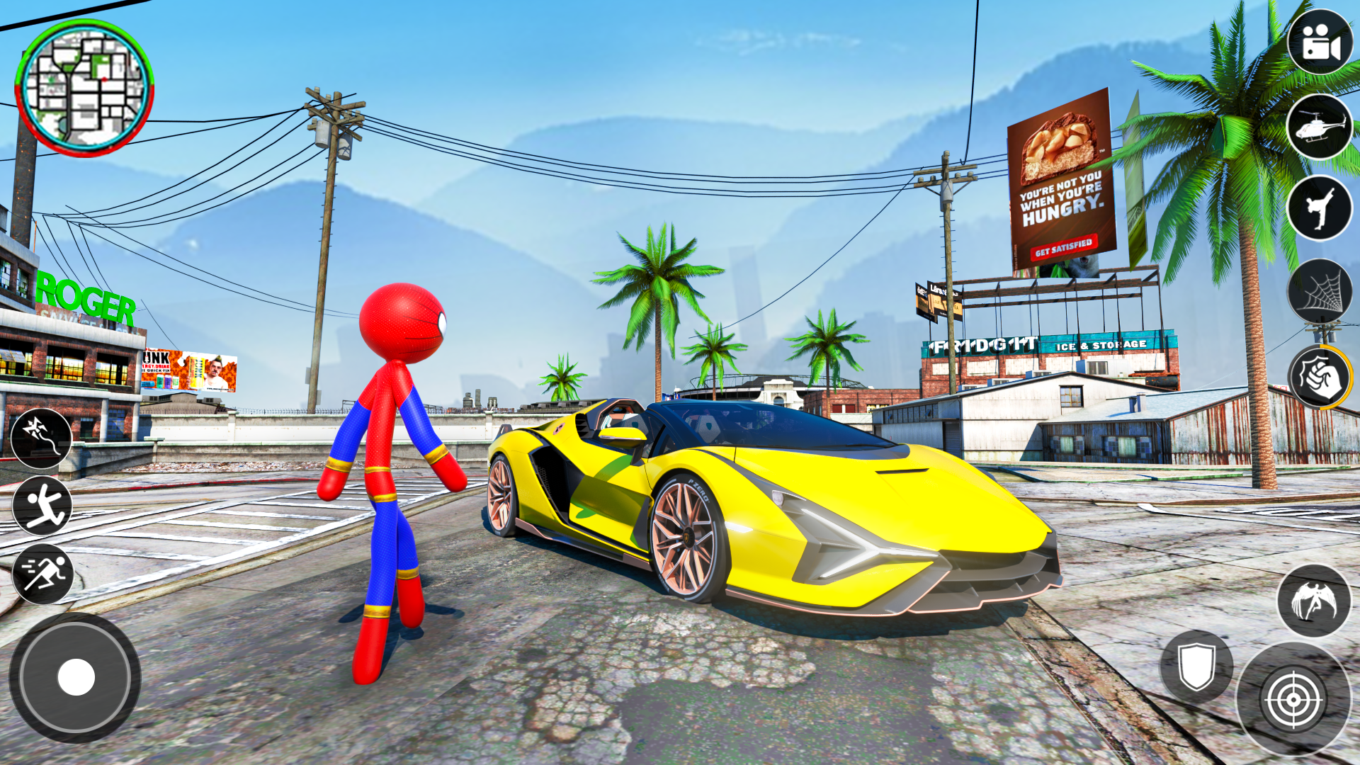 Spider Hero Man Game-Superhero Скриншот 2