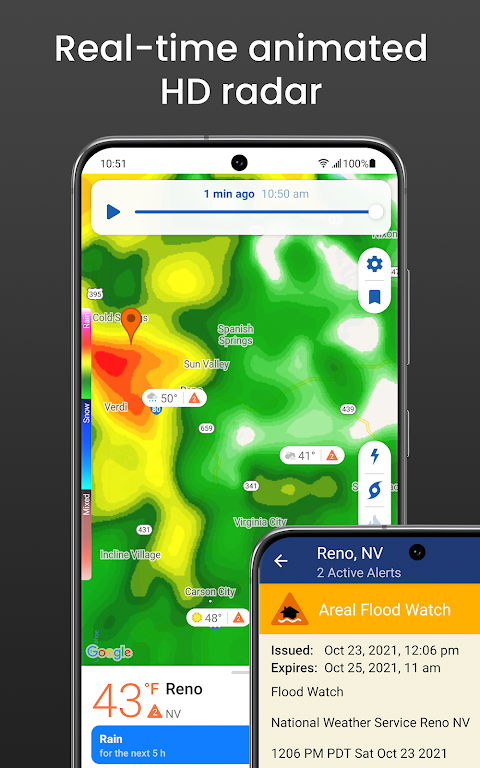 Clime: NOAA Weather Radar Live Tangkapan skrin 2