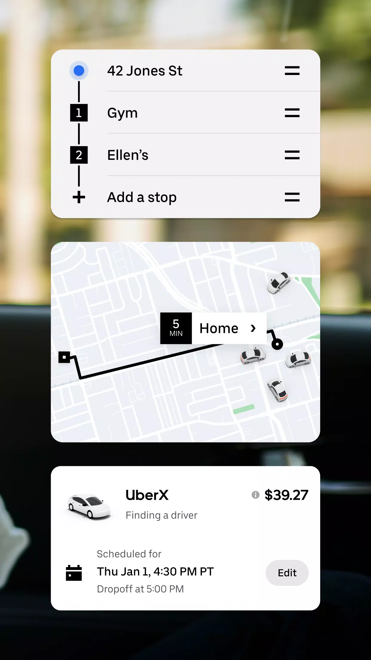 Uber: Viaja en tu ciudad Captura de pantalla 1