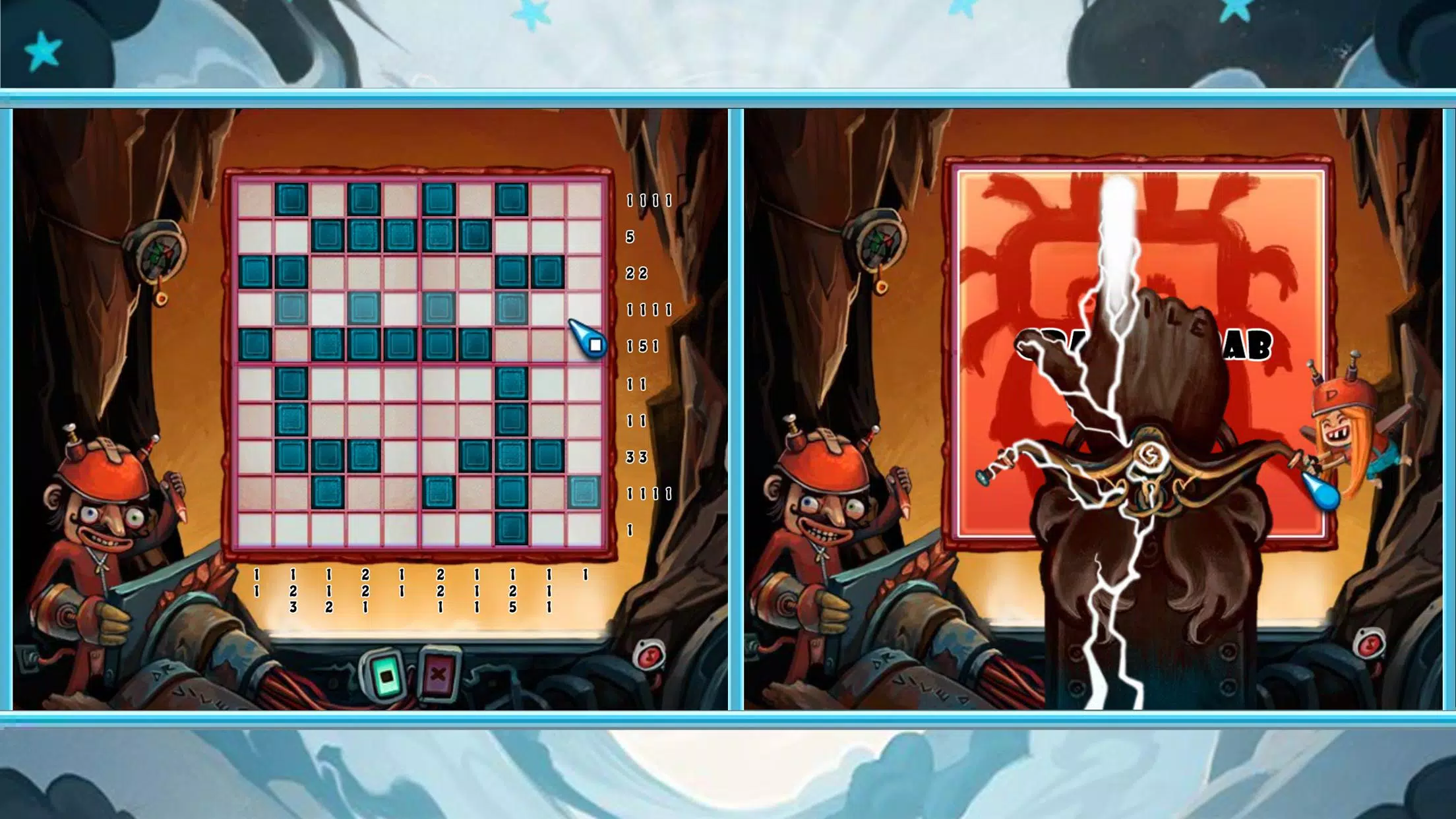 NoNoSparks: Genesis - Picross Ekran Görüntüsü 2