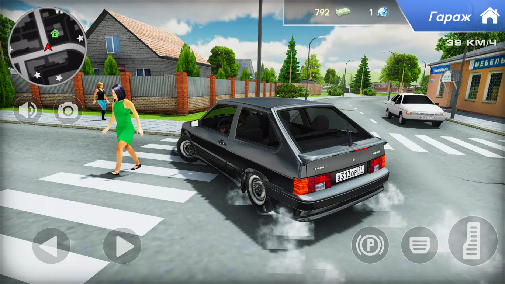 Schermata Lada 2113 Russian City Driving 2
