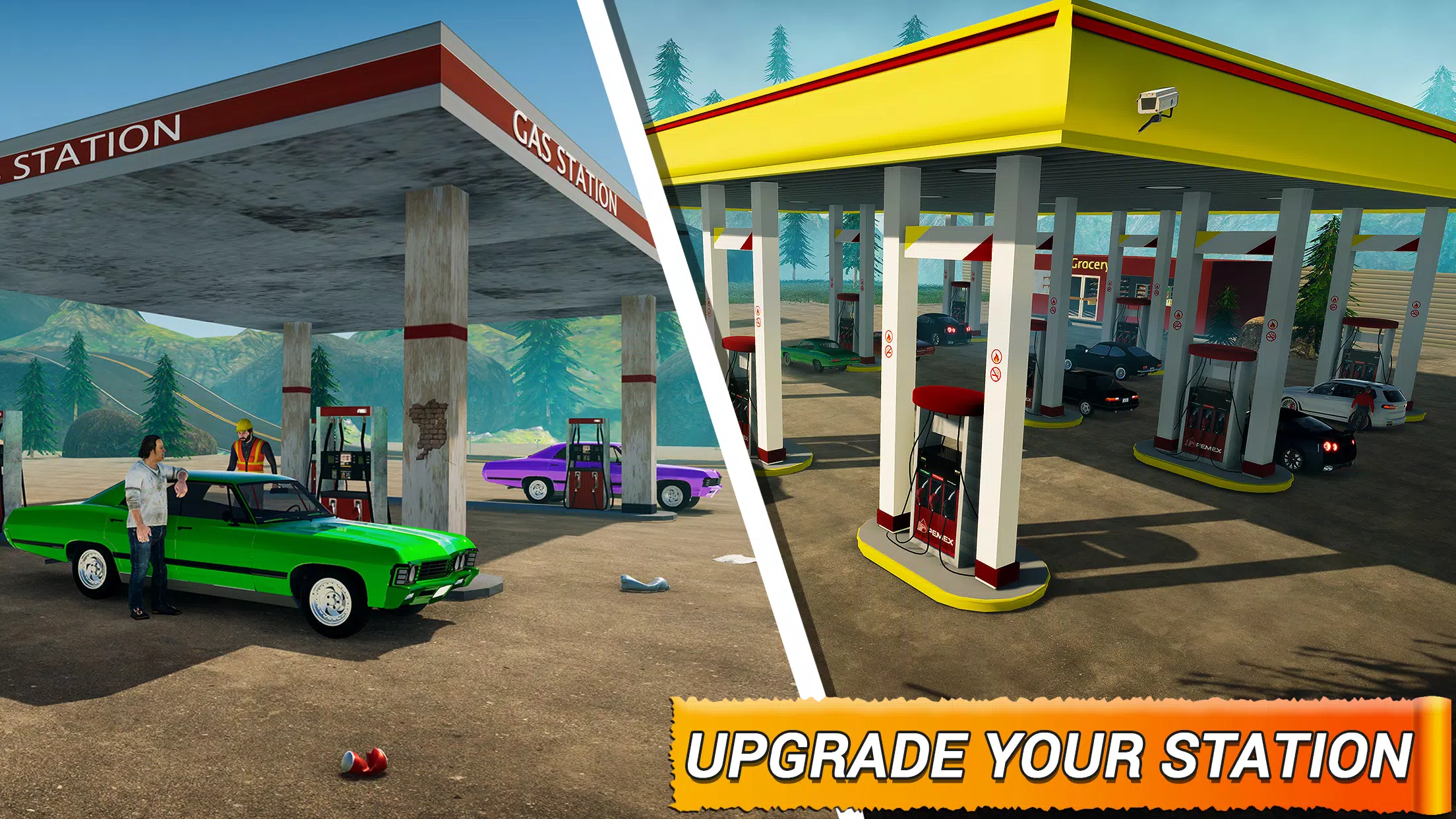 Gas Station Business Simulator Capture d'écran 0