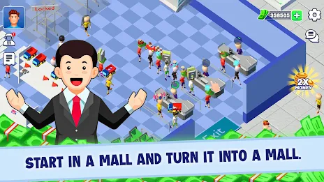 Mini Micro Mall - Tycoon Game Captura de pantalla 0