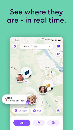 Life360 Localiser Famille Amis Capture d'écran 0