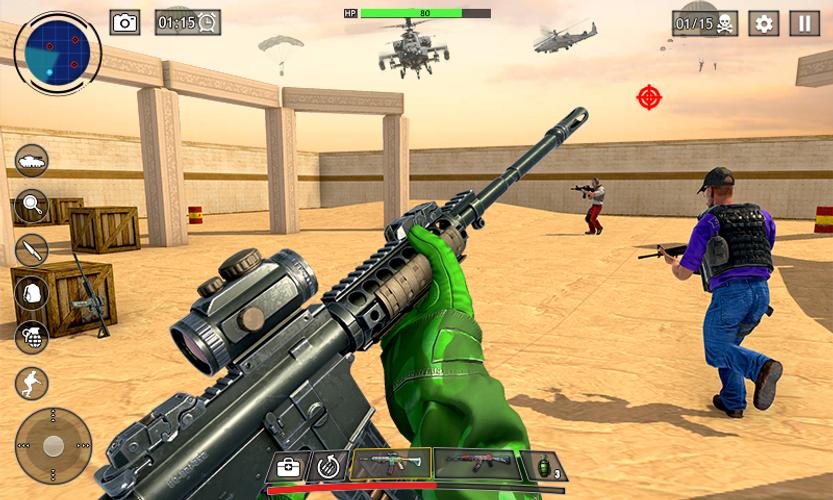 Schermata FPS War Game: Offline Gun Game 0