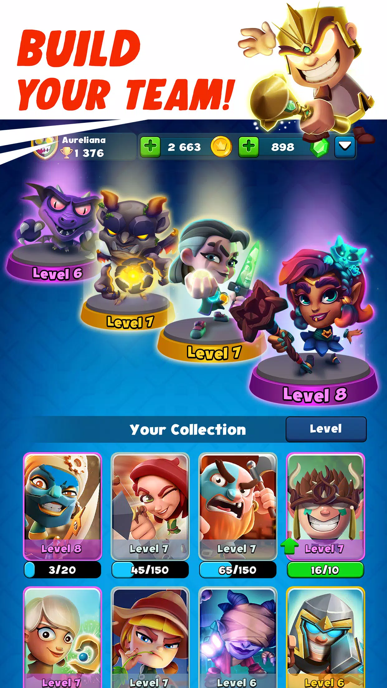Smashing Four: PvP Hero bump 스크린샷 2
