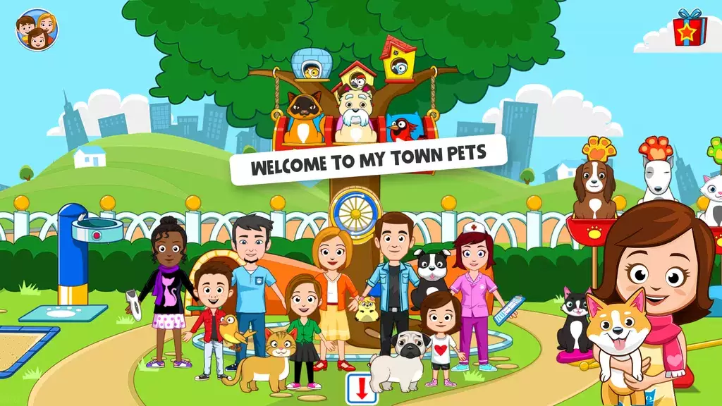 My Town: Pet games & Animals ဖန်သားပြင်ဓာတ်ပုံ 0