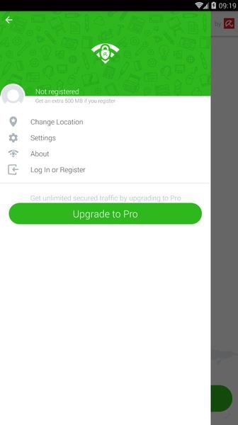 Avira Phantom VPN: Fast VPN 스크린샷 1