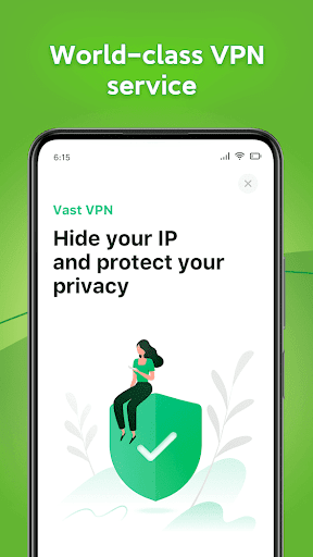 Vast VPN - Secure VPN Proxy स्क्रीनशॉट 0