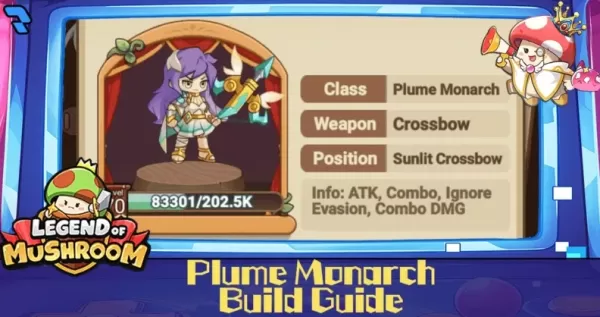 Plume Monarch in Legend of Mushroom