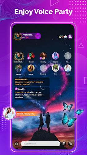 Zeep Live - Video Chat & Party Ảnh chụp màn hình 2