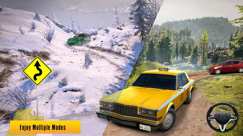 Offroad Taxi Driving Sim 2021应用截图第3张