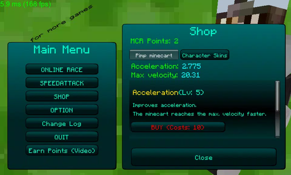 Minecart Race Adventures スクリーンショット 2