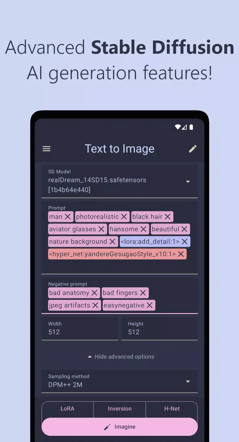 Stable Diffusion AI (SDAI) Captura de tela 0