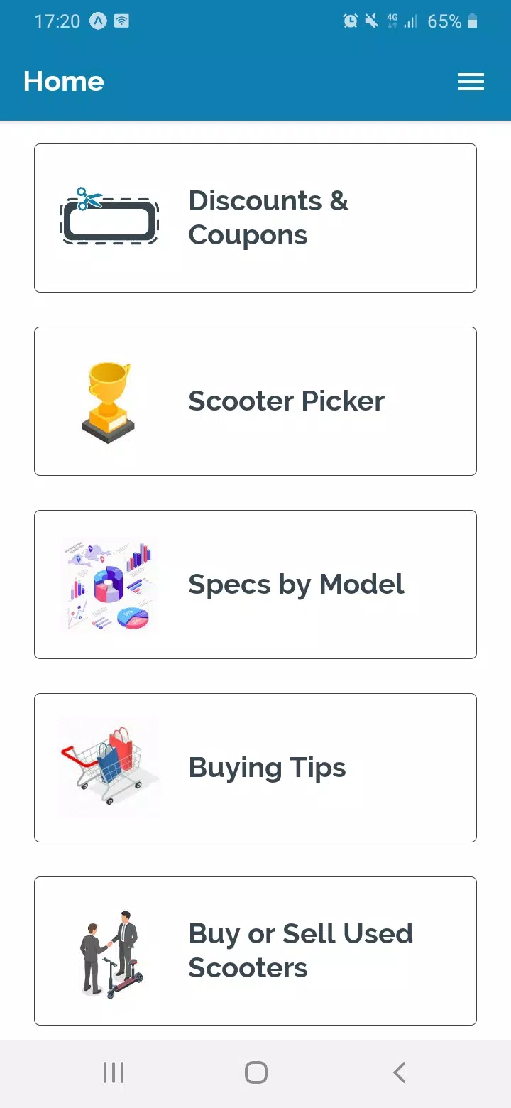 Electric Scooter Universal App Screenshot 2