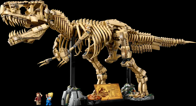 Lego annonce un ensemble squelette Jurassic Park T-Rex qui mesure plus de 3 pieds de long