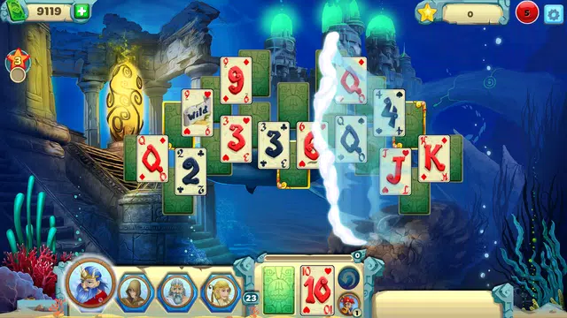 Solitaire Atlantis應用截圖第1張