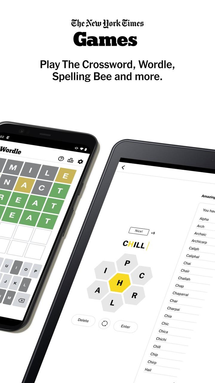 NYT Games: Word Games & Sudoku ဖန်သားပြင်ဓာတ်ပုံ 0