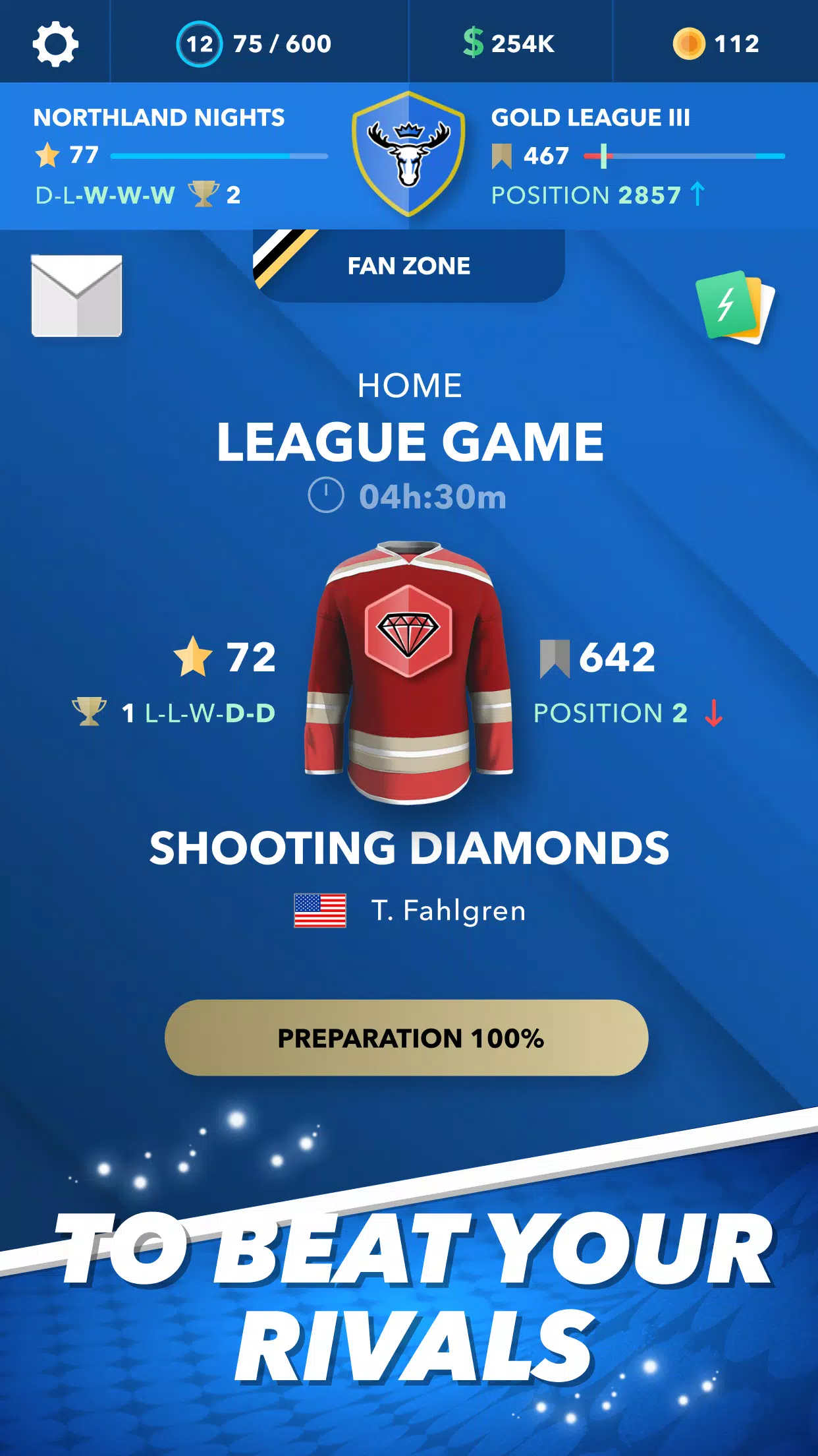 World Hockey Manager 24 Скриншот 1