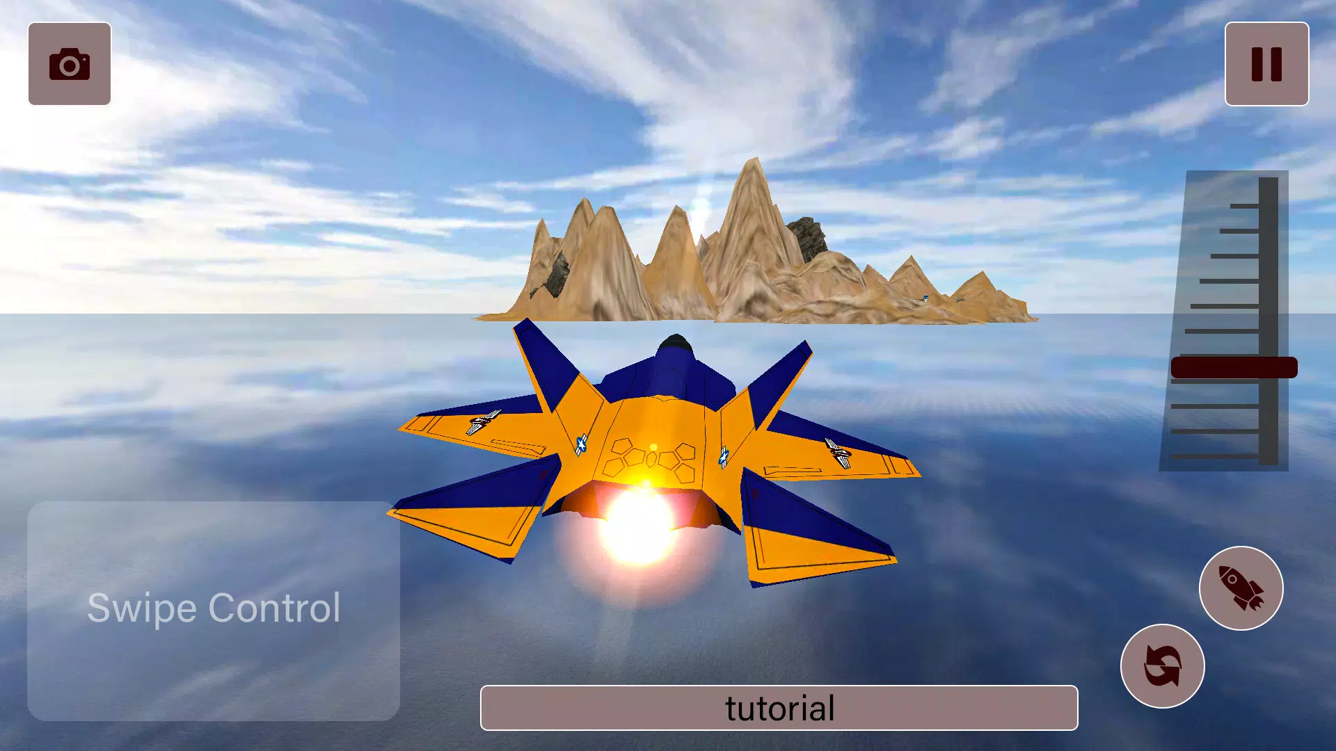 Modern Air Fighter Jet 3D Captura de tela 3