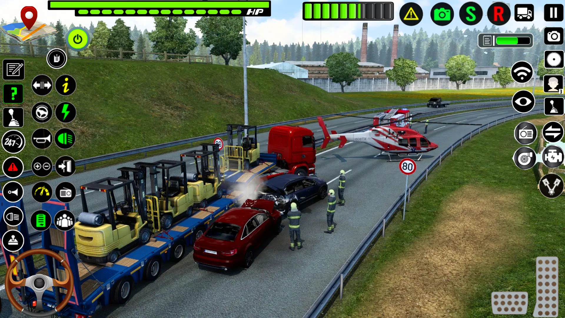 Cargo Truck Games Truck Sim 3D Tangkapan skrin 1