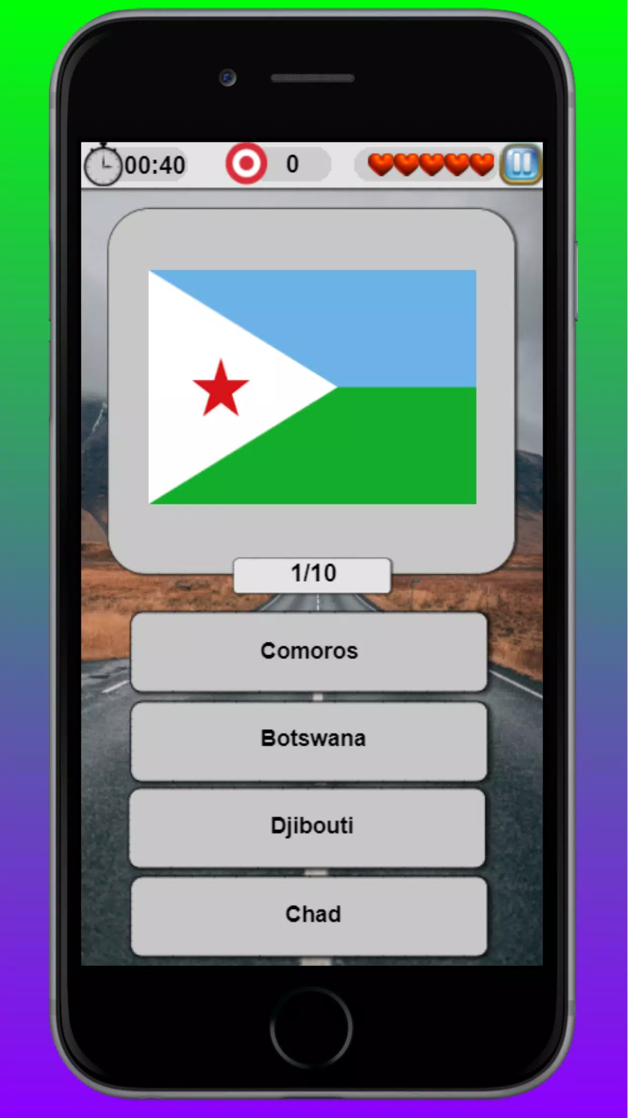 Guess the Flag and Capital Cit Ảnh chụp màn hình 2