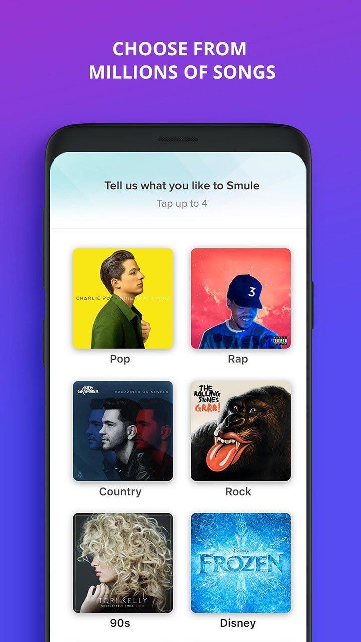 Smule : Chansons et karaoké Capture d'écran 1