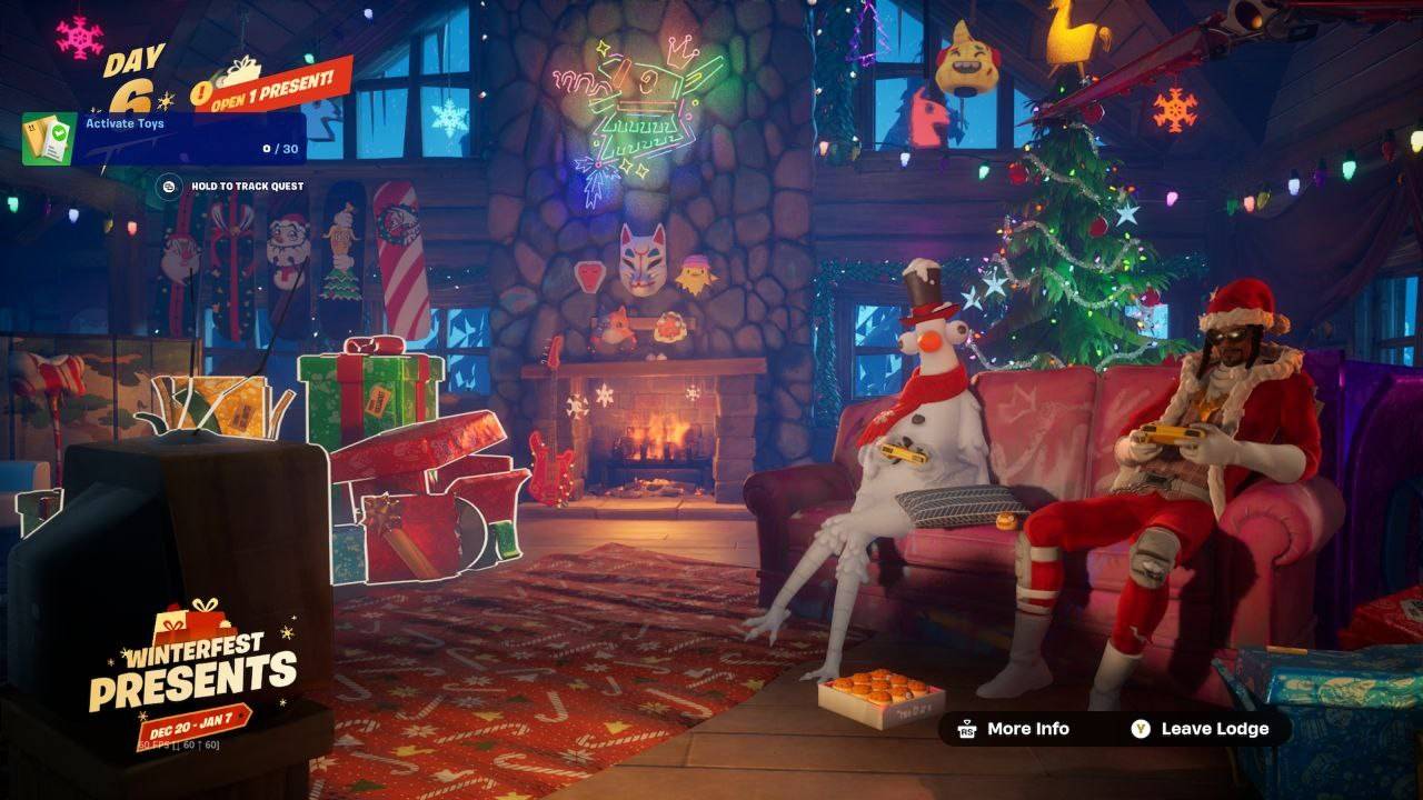 Fortnite: Hướng dẫn yêu cầu trang phục Santa Dogg miễn phí