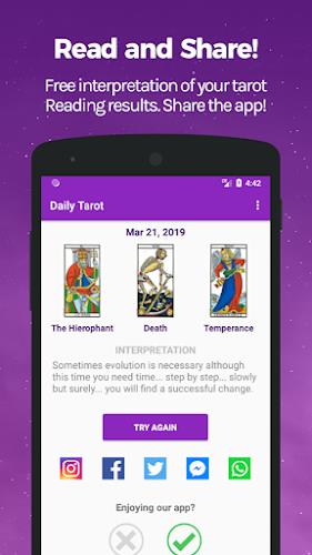 Tarot - Daily Tarot Reading Captura de pantalla 3