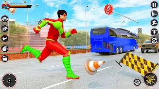 Spider Rope Hero Flying Games स्क्रीनशॉट 3