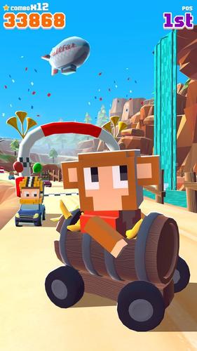 Blocky Racer Скриншот 2