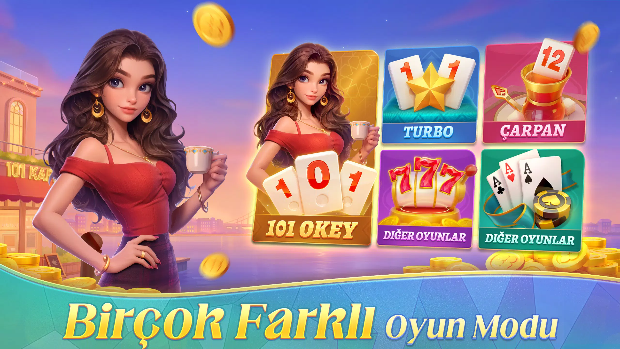 101 Okey King スクリーンショット 1