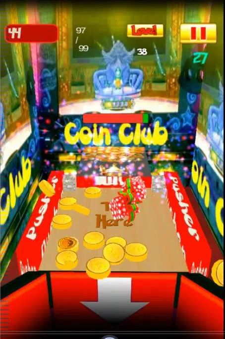 Coin Dozer Christmas King Captura de pantalla 1