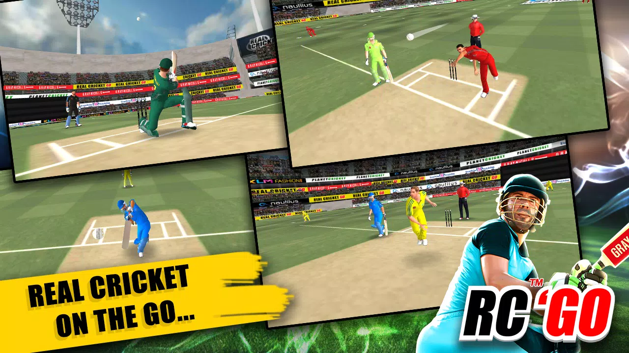 Real Cricket™ GO ဖန်သားပြင်ဓာတ်ပုံ 2