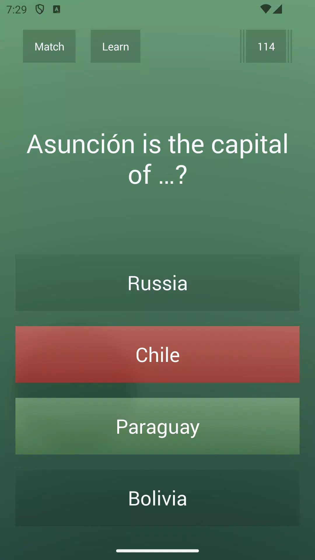 Schermata General Knowledge Quiz 0
