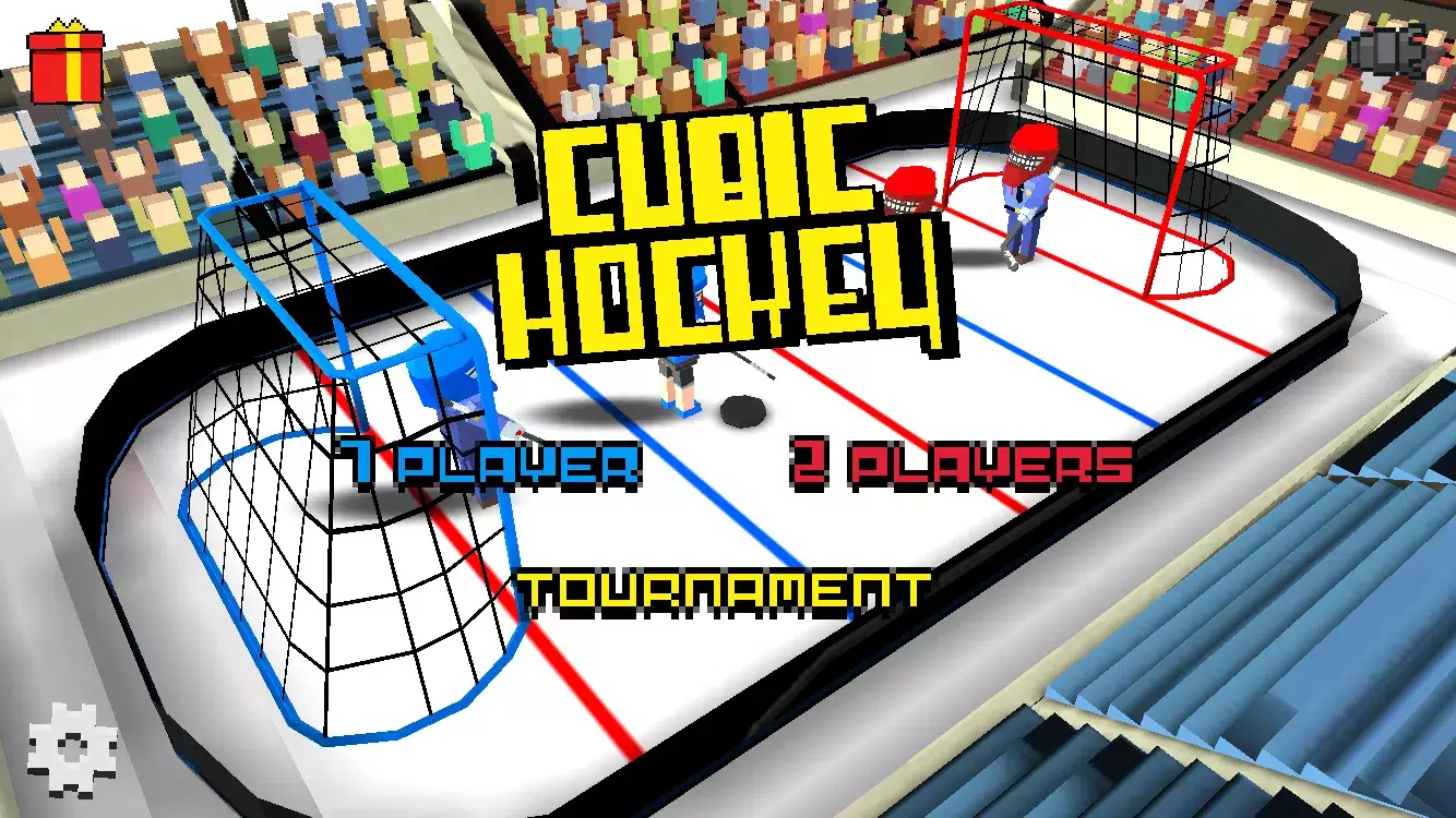 Cubic Hockey 3D スクリーンショット 0