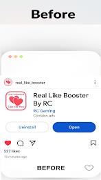 RC Real Like Follower Booster Capture d'écran 2