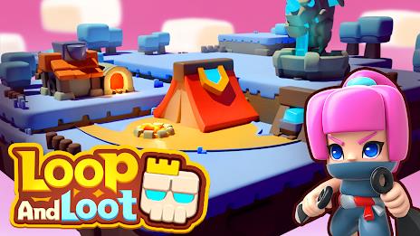 Loop & Loot™: Merge RPG ဖန်သားပြင်ဓာတ်ပုံ 1