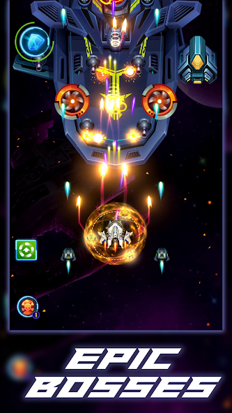 Galaxy Squad: Space Shooter Mod Скриншот 0