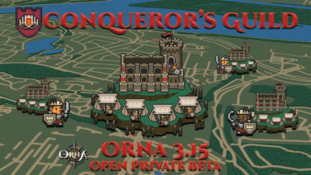 Reivindique seu território IRL! ORNA: o GPS MMORPG adiciona a Guilda do Conquistador para batalhas de PVP