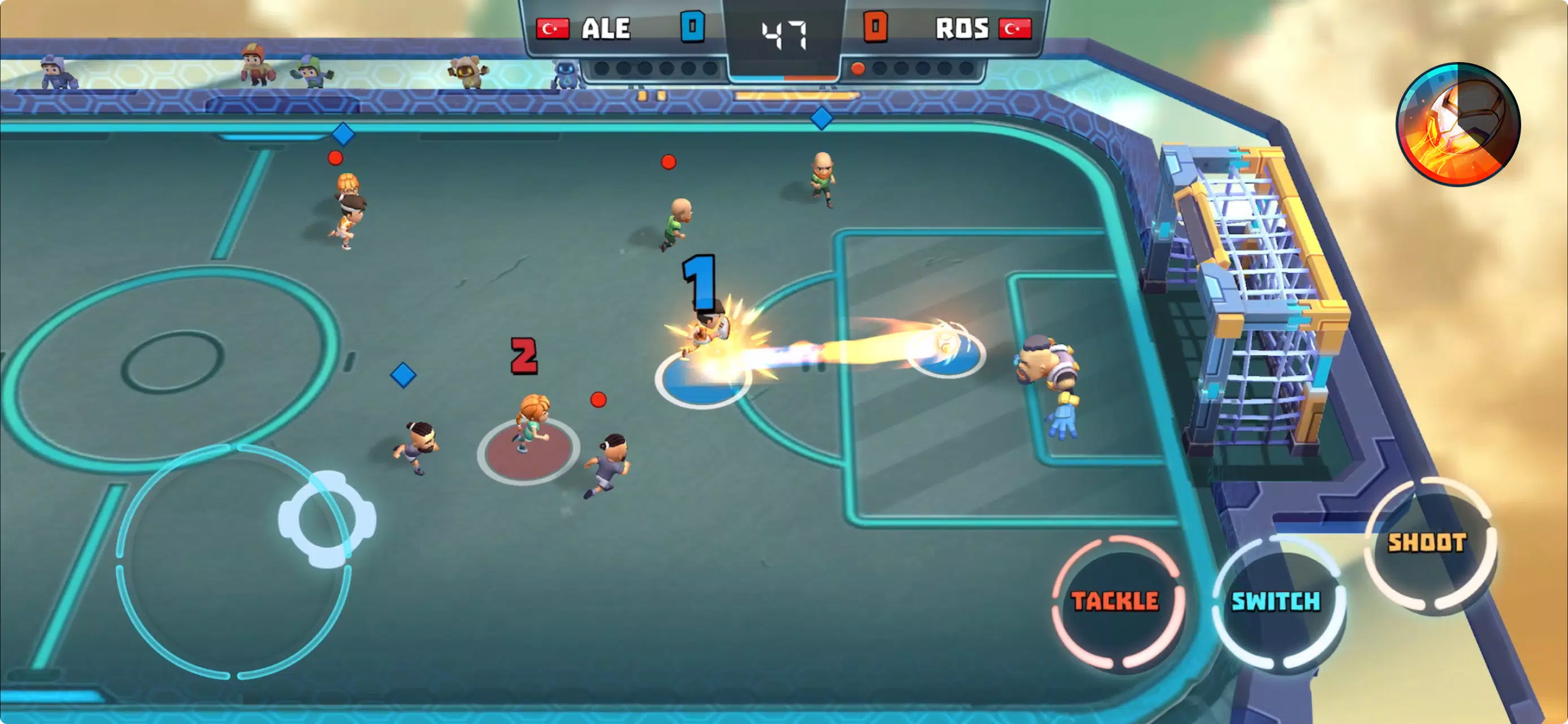 Goal Battle 스크린샷 0