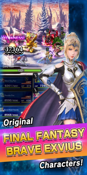 FINAL FANTASY BRAVE EXVIUS ModPhần thưởng và sự thăng tiến:</p><p>
<strong>Hoàn thành thành công các trận chiến và khám phá ngục tối sẽ mang lại cho người chơi những tài nguyên quý giá, nâng cao sức mạnh và khả năng của các anh hùng của họ.  Động lực cải tiến không ngừng giúp lối chơi luôn mới mẻ và hấp dẫn.</strong>
</p><p>Chiến đấu PvP và tự cải thiện bản thân:</p><p>
<strong>Kiểm tra kỹ năng của bạn trước những người chơi khác trong các trận chiến PvP gay cấn.  Những cuộc gặp gỡ này mang đến những cơ hội quý giá để tinh chỉnh chiến lược của bạn, học hỏi từ những sai lầm và trau dồi năng lực chiến đấu của bạn.</strong><p>FINAL FANTASY  BRAVE EXVIUS là một trò chơi luôn phát triển, mang lại trải nghiệm hấp dẫn và bổ ích cho người chơi.  Đội hình nhân vật mạnh mẽ và vòng lặp lối chơi hấp dẫn tạo nên một cuộc phiêu lưu thực sự hấp dẫn và khó quên.  Tập hợp đội của bạn, nắm vững chiến lược của bạn và dẫn dắt các anh hùng của bạn đến chiến thắng!</p>