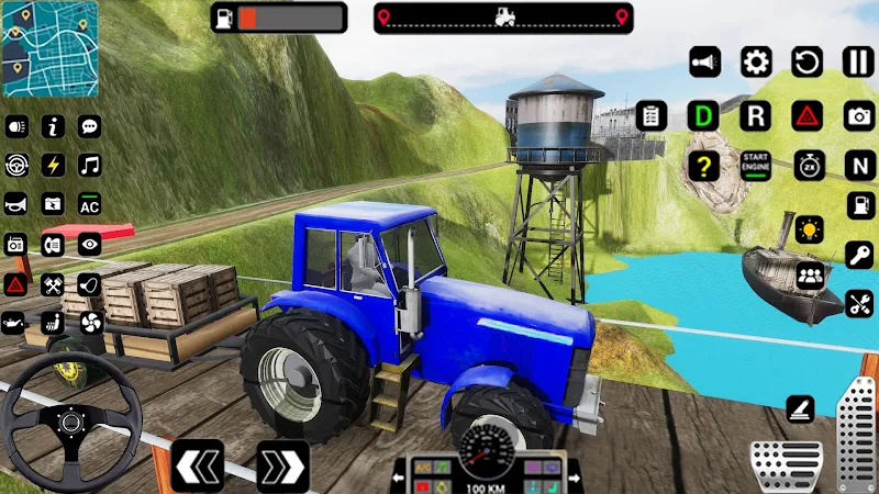 Tractor Trolly Driving Games应用截图第1张